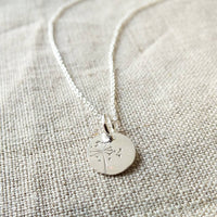 Dandelion Wishes Necklace | Silver