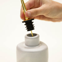 Eggshell Oil Bottle | Tall
