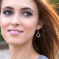 Mini Caldera Earrings | Sterling Silver