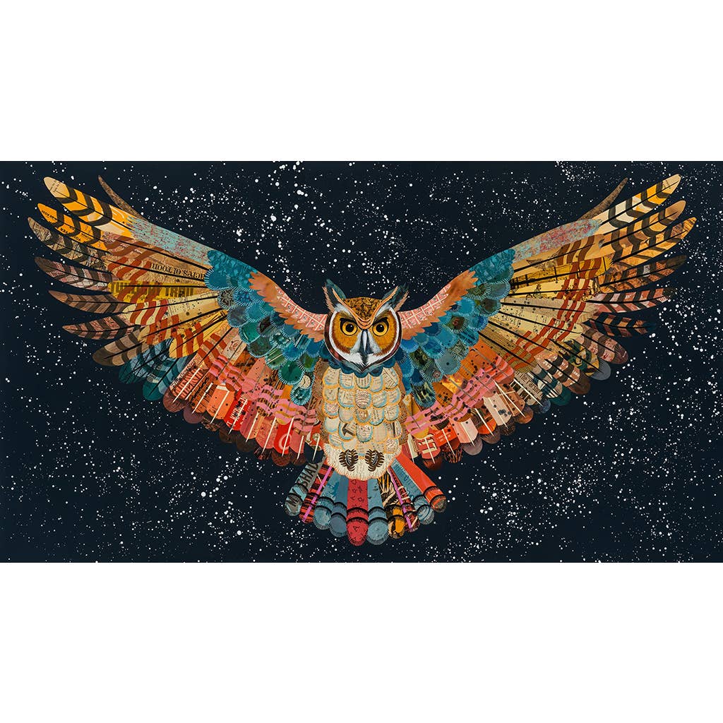 Mountain Protector (Midnight) | Archival Print