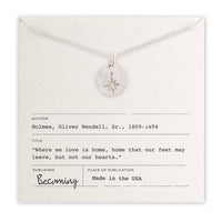 North Star Necklace | Silver