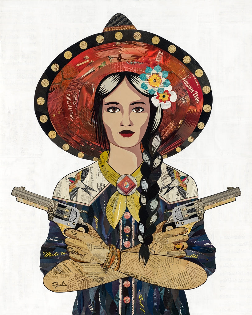 Canyon Creek Angel (Navy) | Archival Print