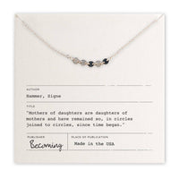 Mothers & Daughters Necklace | Silver