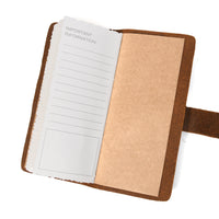 Fishing Leather Logbook