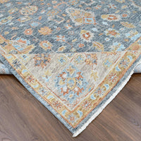 8'10" x 12'0" | Grey Oushak | Wool | 210000028930