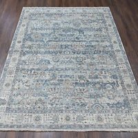 8' x 10'1" | Gray Erased | Wool | 210000032100