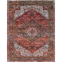 9'8" x 12'4" | Red Persian | Wool | 210000028931