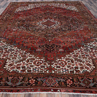 9'8" x 12'4" | Red Persian | Wool | 210000028931
