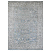 8'8" x 12'0" | Blue Peshawar | Wool | 210000028926