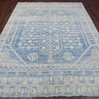 8'0"x9'9" | Blue Peshawar | Wool | 210000031260