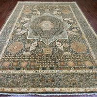 9'0"x12'0" | Grey Mamluk | Wool | 210000031293
