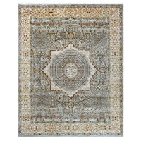 7'10"x9'10" | Grey Mamluk | Wool | 210000031283