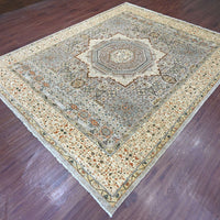 7'10"x9'10" | Grey Mamluk | Wool | 210000031283