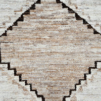 8'4"x10'1" | Cream Moroccan | Wool | 210000031277