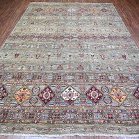 8'6" x 11'8" | Sage Gray Kazak | Wool | 210000026293