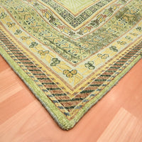 9'0" x 12'1" | Green Khotan | Wool | 210000028933