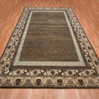 9'2"x12'1" | Brown Khotan | Wool | 210000031298