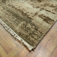 9'0" x 12'0" | Beige Abstract | Wool & Silk | 210000028922