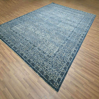 9'2"x12'5" | Blue Mamluk | Wool | 210000030388