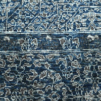 9'2"x12'5" | Blue Mamluk | Wool | 210000030388
