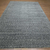9'2" x 12'1" | Grey Geometric | Wool | 210000028934