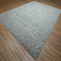 9'2"x12'1" | Grey Mamluk | Wool | 210000029235