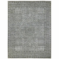 9'0"x12'0" | Grey Mamluk | Wool | 210000031292