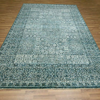 8'0"x10'1" | Blue Mamluk | Wool | 210000031258