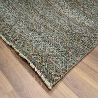 8'0"x10'0" | Brown Geometric | Wool | 210000031268