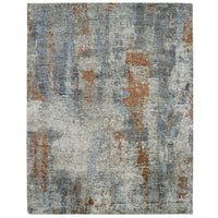8'0" x 10'2" | Green Abstract | Wool | 210000028898