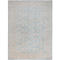 10'0"x13'6" | Peshawar Blue | Wool | 210000028312