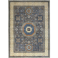 9'0"x12'0" | Gray Mamluk | Wool | 210000026289