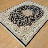 8'0"x10'1" | Blue Nain | Wool | 210000031279