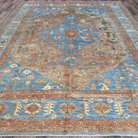9'2" x 12'3" | Brown Peshawar | Wool | 210000028927