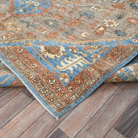 9'2" x 12'3" | Brown Peshawar | Wool | 210000028927
