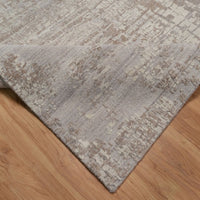 10'1" x 13'11" | Brown Modern Erased | Wool | 210000032330