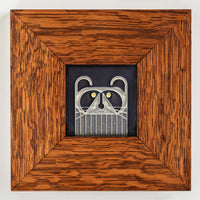 Motawi Raccoon in Black - 3x3