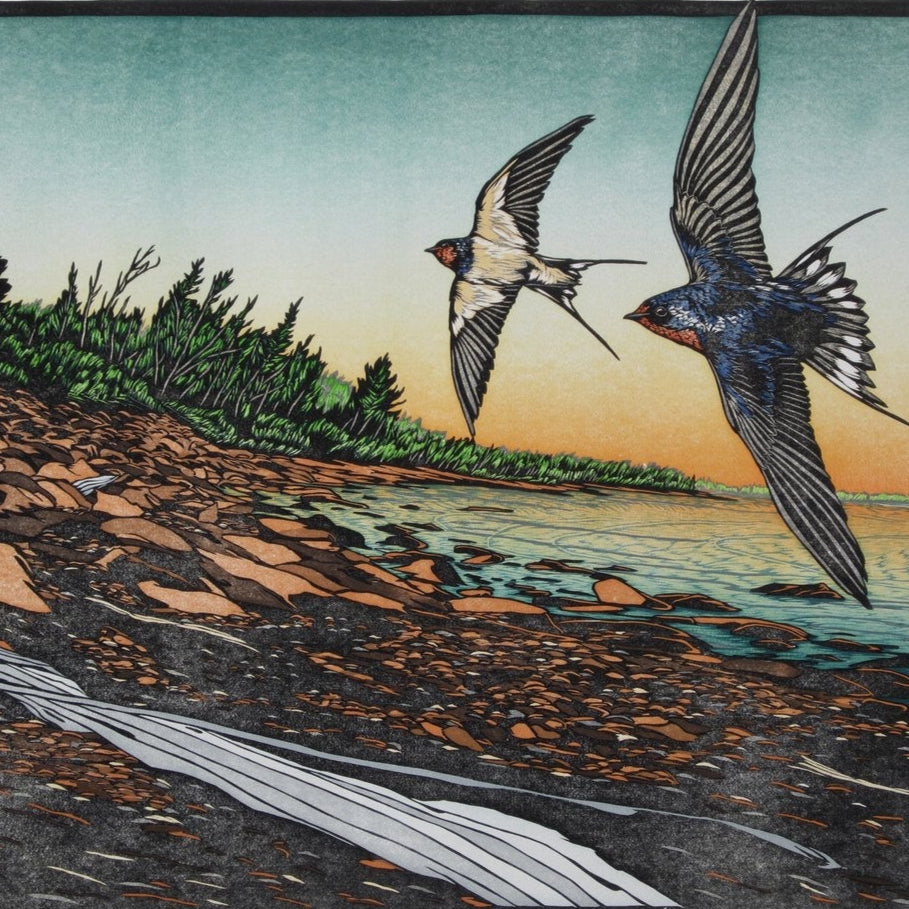 Draw of the Lake Diptych | 24x32 (Set of Two)