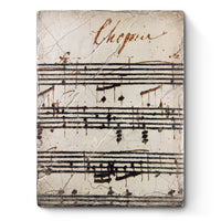 Chopin's Waltz T697 *Made To Order* | Sid Dickens Memory Block