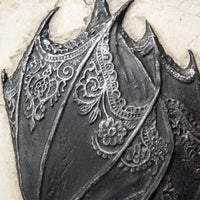 Winged Mystery (Black) T711 *Made To Order* | Sid Dickens Memory Block