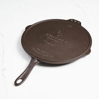 12" Flat Top Cast Iron Griddle