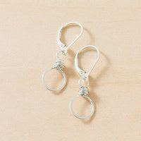 Tiny Zero Earrings