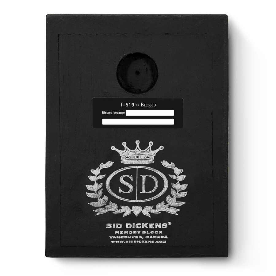 Blessed T519 | Sid Dickens Memory Block