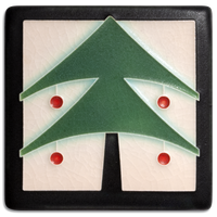 Motawi Christmas Tree in Peppermint - 4x4