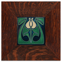 Motawi Tulip Bud in Indigo - 4x4