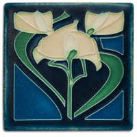 Motawi Freesia in Indigo - 4x4