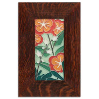 Motawi Starry Flowers in Green - 4x8