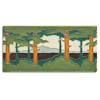 Motawi Pine Landscape Spring Horizontal - 4x8