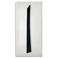 Motawi 4x8 House Numbers 0-9 | White