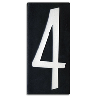 Motawi 4x8 House Numbers 0-9 | Black